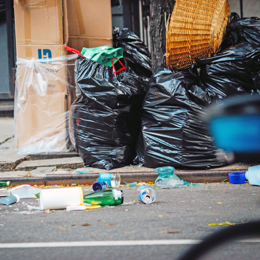 Elimination de déchets encombrants